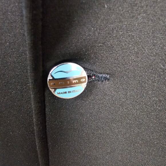 Animo Italy Black Poly Rain Coat Men’s D-52 Technical Equestrian Jacket - Picture 4 of 5